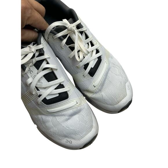 On Cloud Cloudgo Shoes Womens Size 9 White Gray Cushioned Running Sneakers - Picture 3 of 11